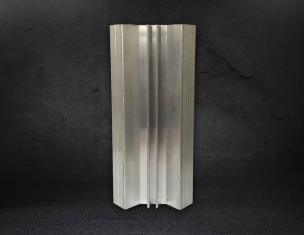 aluminium external female curving r45