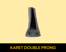 karet double prong category